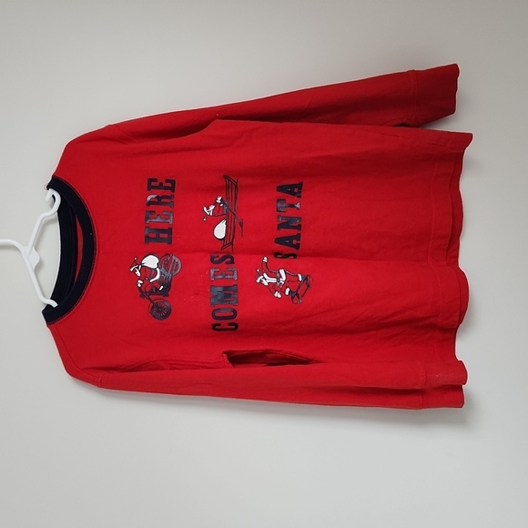 Gymboree here comes Santa t shirt size 7 - Picture 1 of 6